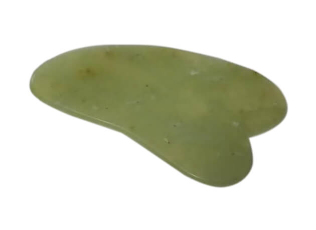 Gua sha škrabka srdiečko - jadeit