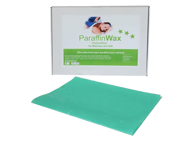 Jednorazový parafínový zábal - ajurvédske bylinky 20ks