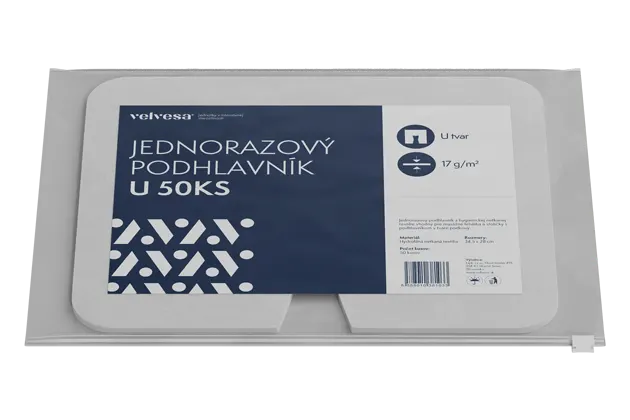Jednorazový podhlavník velvesa® U 50ks 17g/m2