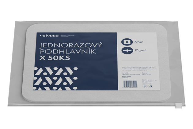 Jednorazový podhlavník velvesa® X 50ks 17g/m2