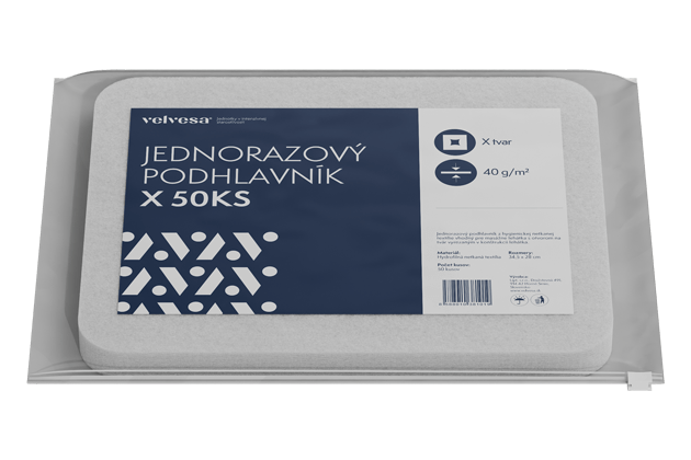 Jednorazový podhlavník velvesa® X 50ks 40g/m2