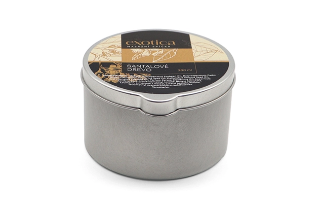 Masážna sviečka Exotica Santalové drevo 200ml