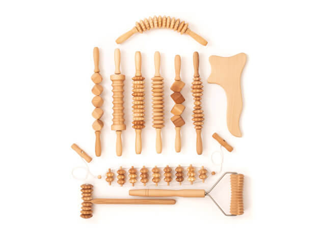 Maxi sada valčekov na maderoterapiu