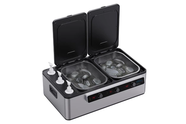 Multifunkčný ohrievač pre lávové kamene a masážne oleje