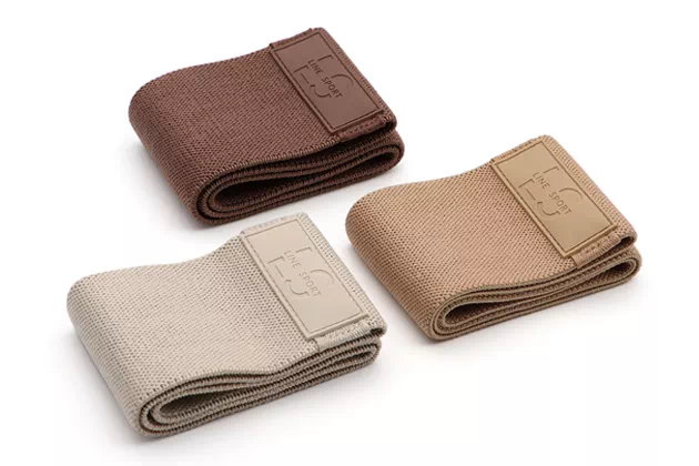 Sada textilných odporových gúm Hip Band 3ks