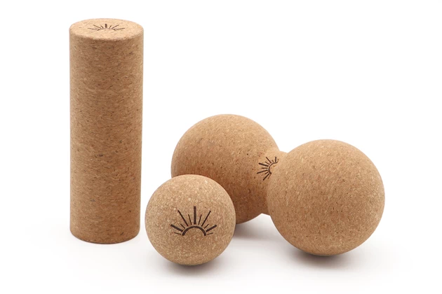 Set korkových pomôcok pre automasáž