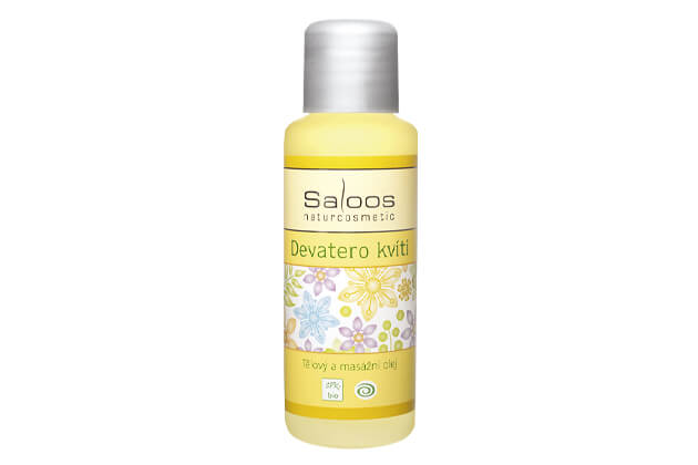 Telový masážny olej Deväť kvetov 250ml