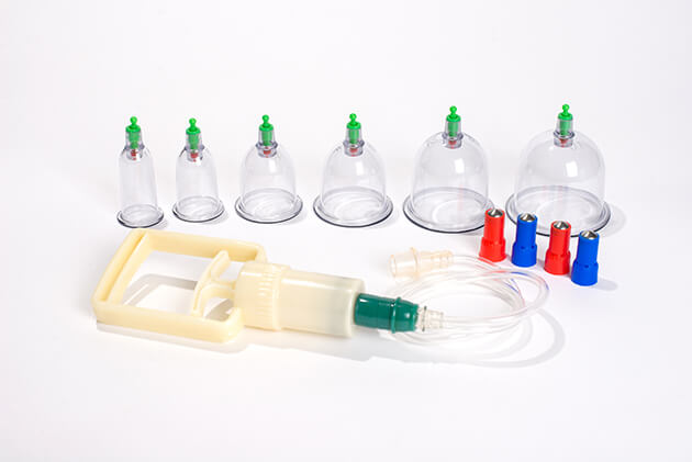 Vákuové masážne banky miniset 6ks