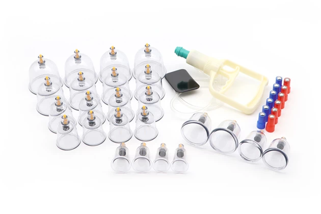 Vákuové masážne banky - sada 24ks