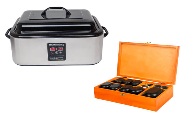Veľký set na Hot Stone masáž - W
