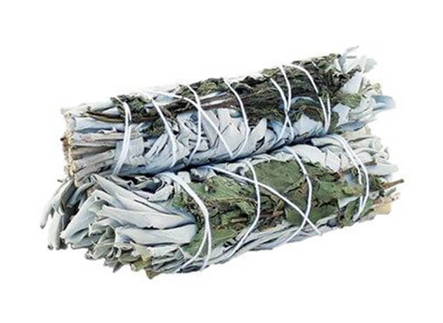 Vykurovací zväzok šalvia biela a mäta 10cm