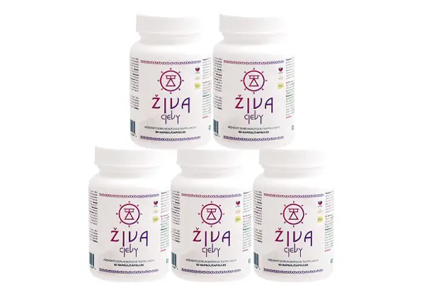 ŽIVA cievy 5ks VÝHODNÉ BALENIE