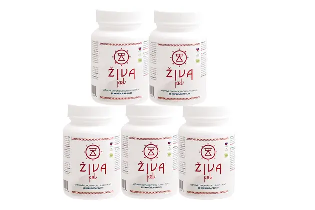 ŽIVA krv 5ks VÝHODNÉ BALENIE