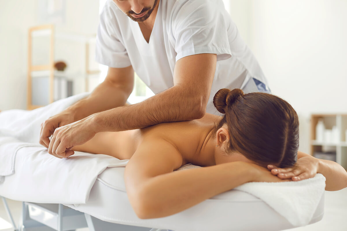 Používanie predlaktia pri masáži
